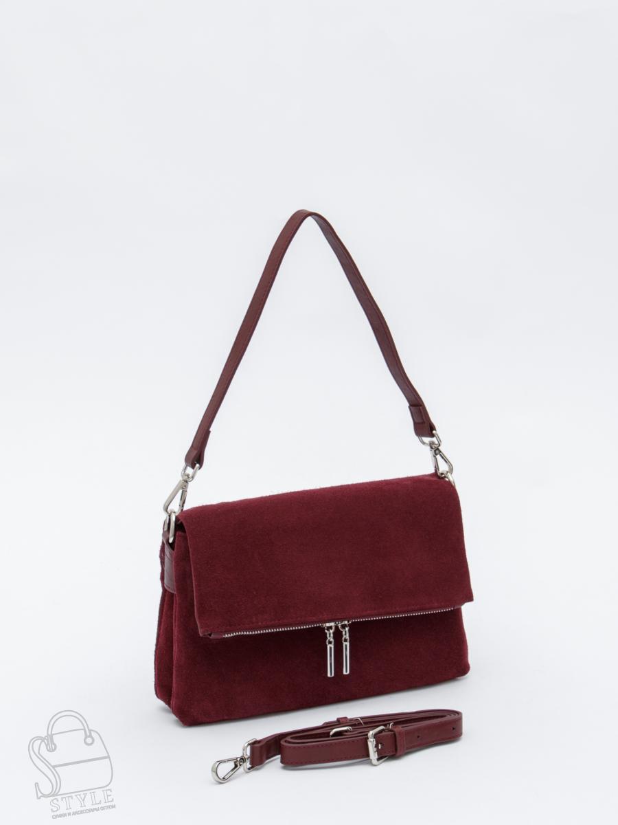 Сумка женская кожаная 8360F a.red Polina&Eiterou