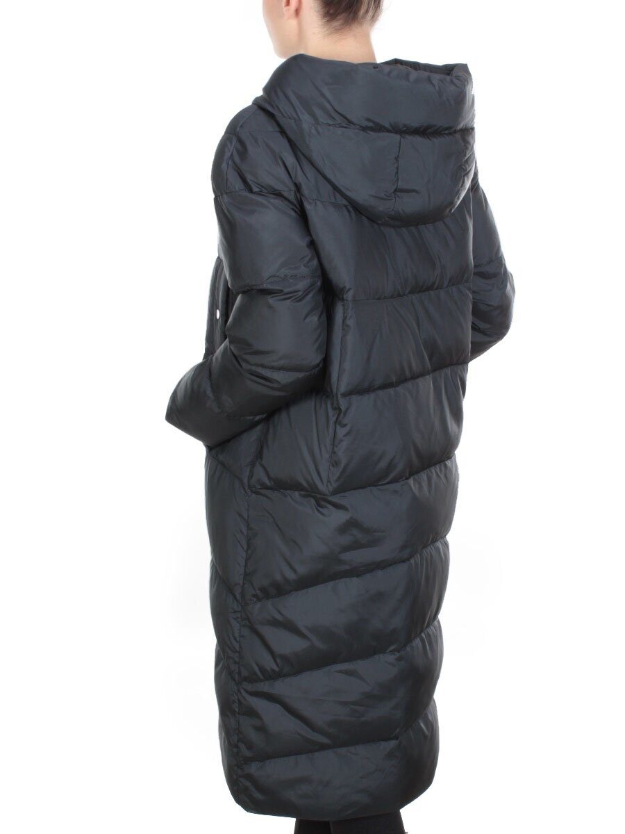 2116 INK.BLUE Пальто зимнее женское MELISACITI (200 гр. холлофайбера)