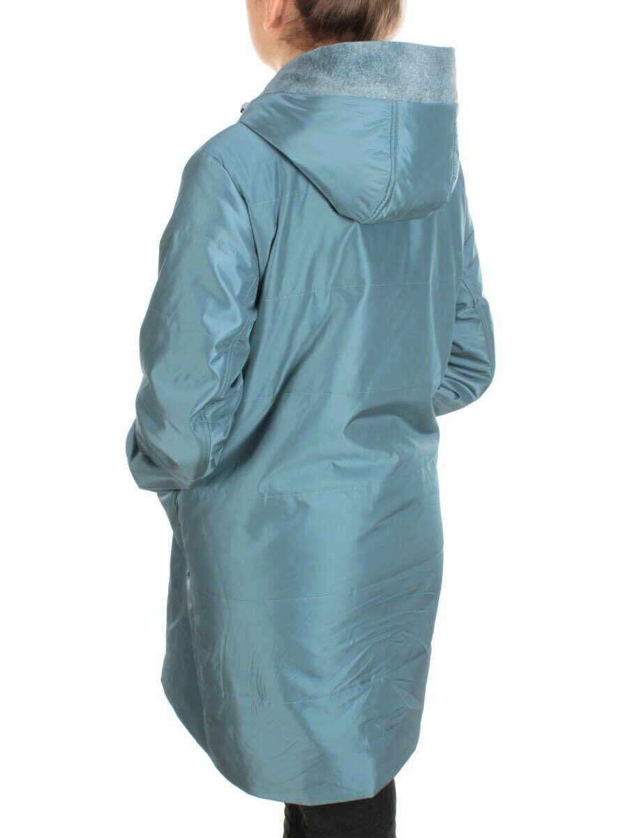 BM-15 GRAY/GREEN Куртка демисезонная женская (100 гр. синтепон)