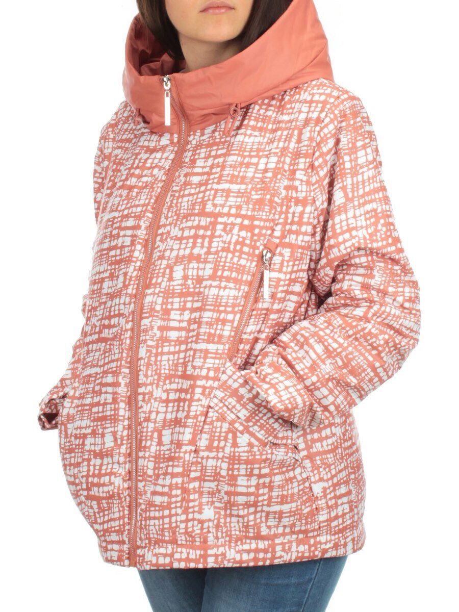 M8517 CORAL Куртка демисезонная женская (100 гр. синтепон) Maria