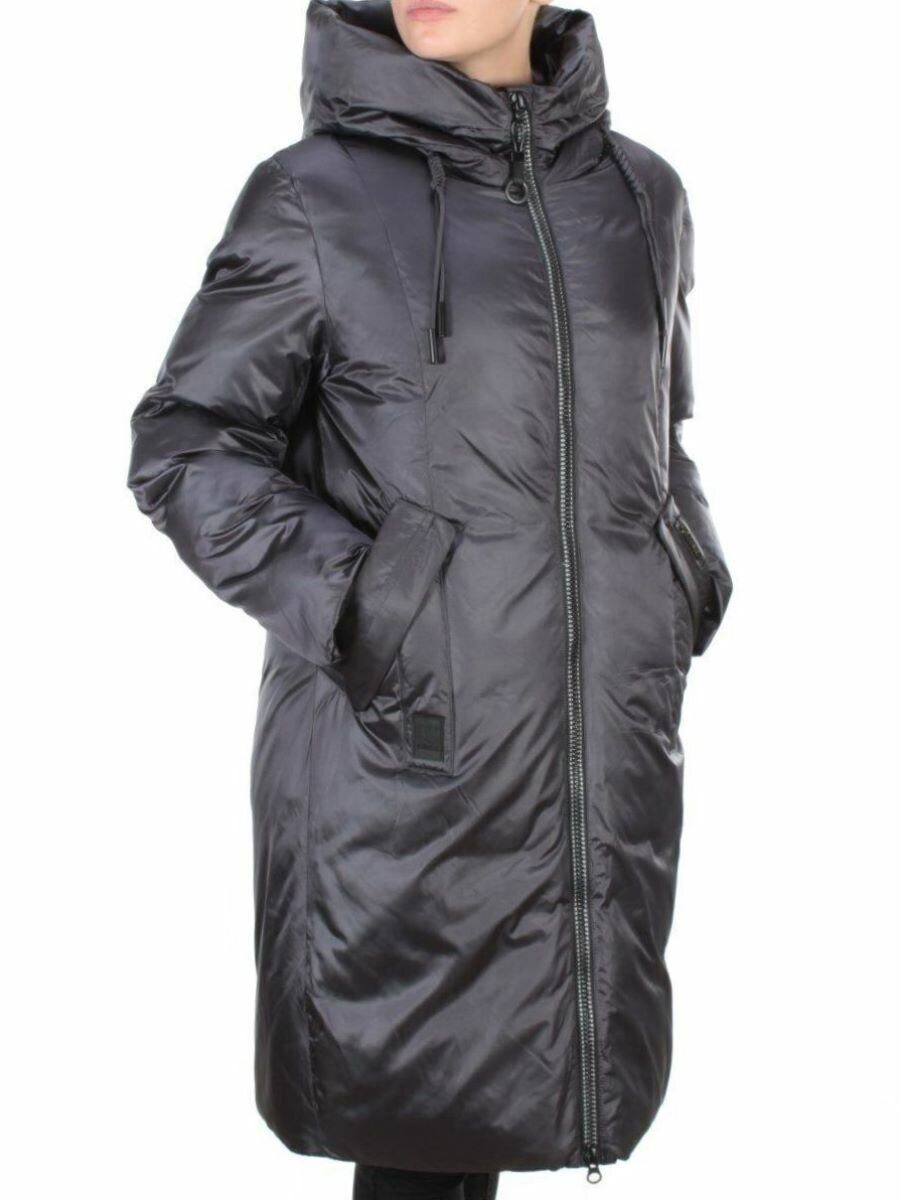 8056 DK. GRAY Пальто зимнее женское SIYAXINGE (200 гр. холлофайбера)