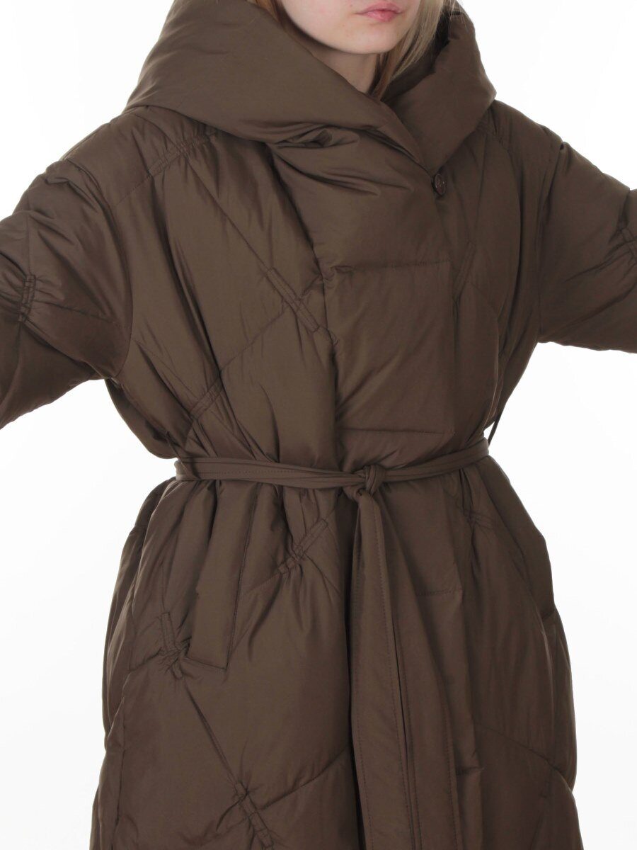 8870 SWAMP Пальто зимнее женское (200 гр. холлофайбер)