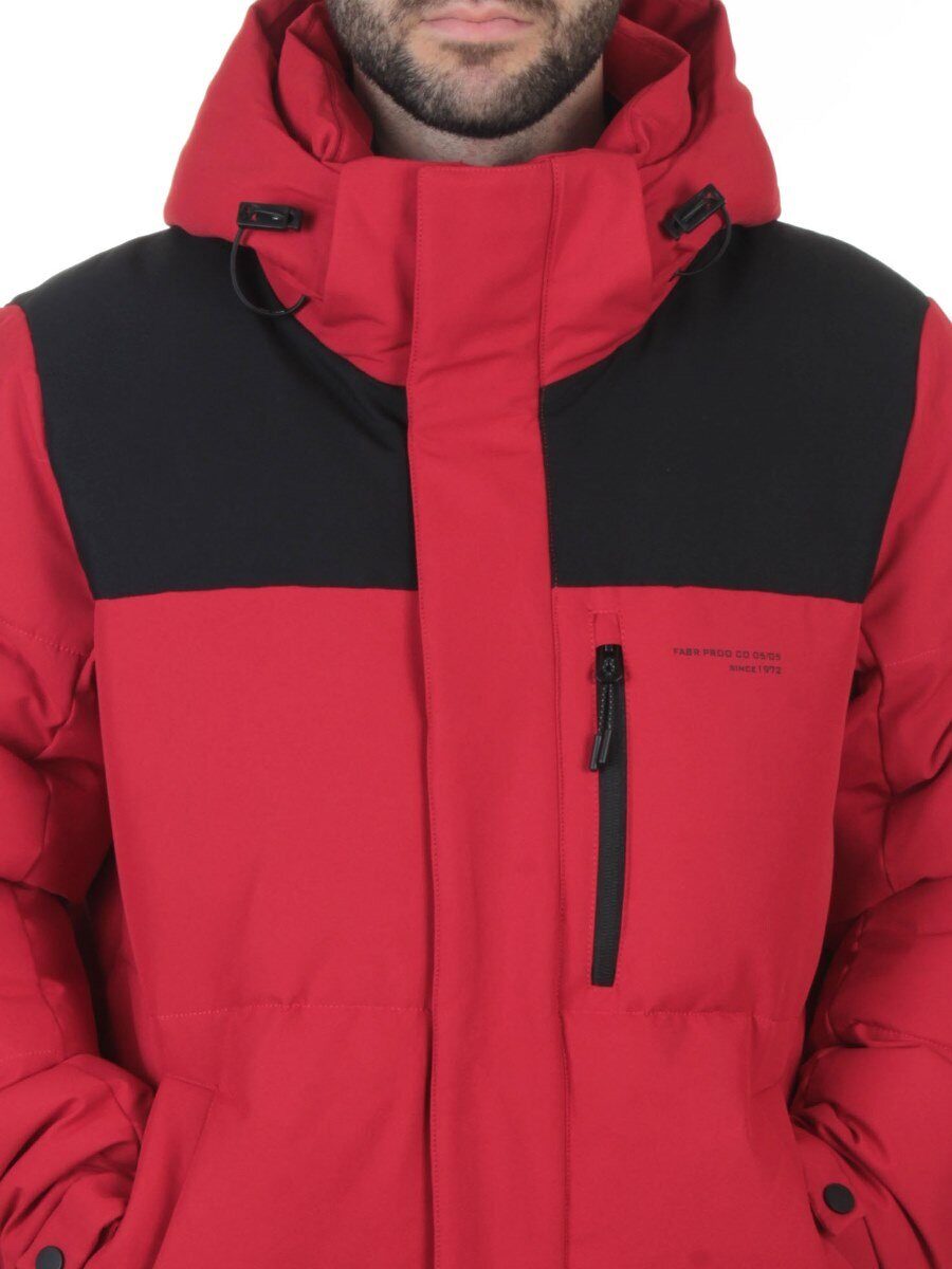 6966 RED Куртка мужская зимняя (200 гр. холлофайбер)