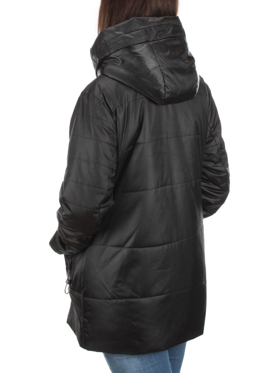 BM-1100 BLACK Куртка демисезонная женская АЛИСА (100 гр. синтепон)