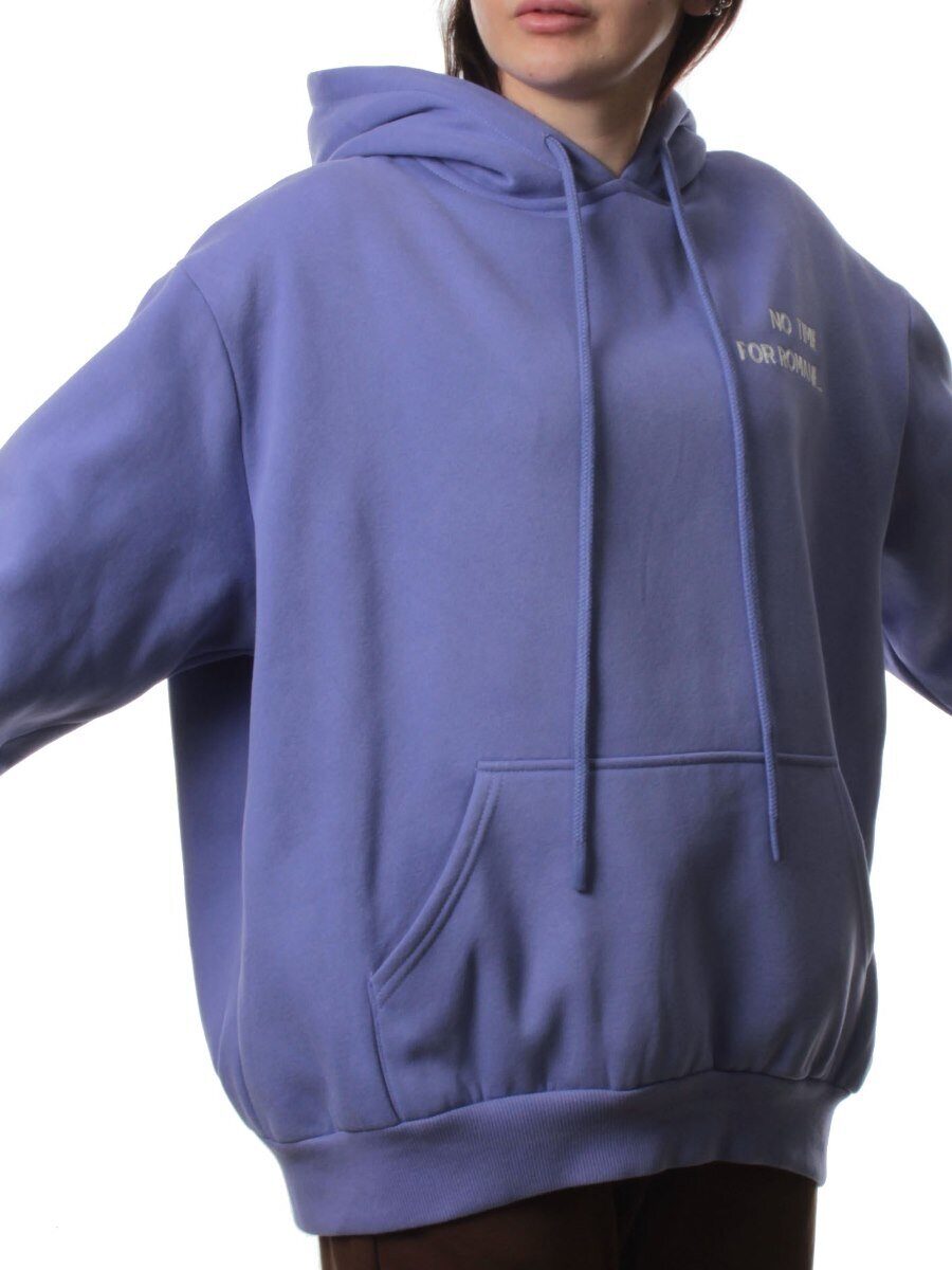 2620 VIOLET Толстовка женская (85% хлопок, 10% полиэстер, 5% спандекс)