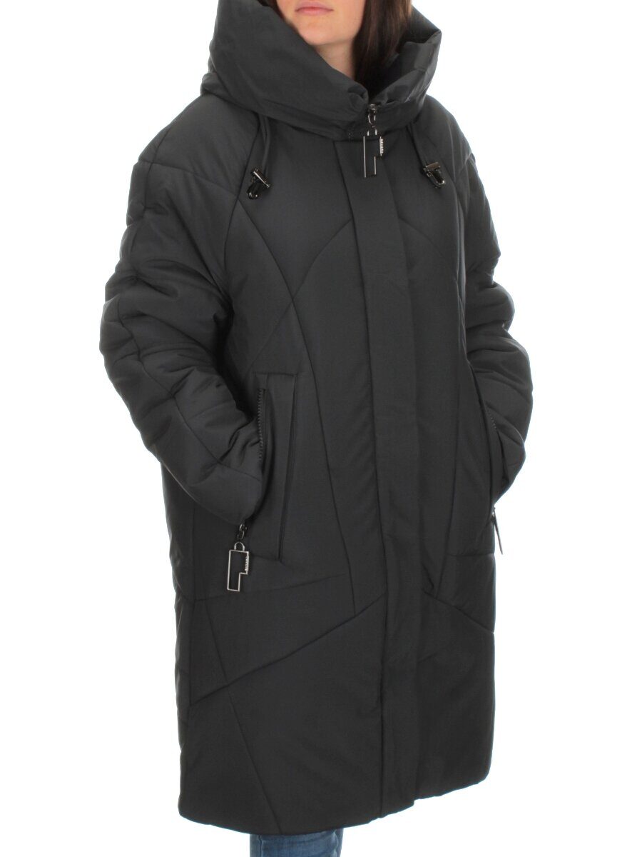 M-9117 DK. GRAY Пальто зимнее женское CORUSKY (верблюжья шерсть)