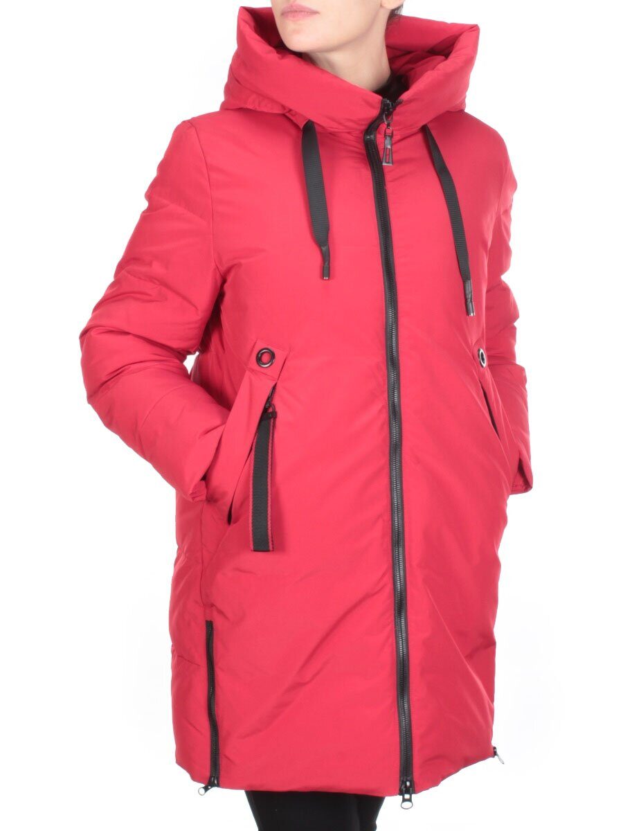 GWD20195-1P RED Пальто зимнее женское PURELIFE (200 гр. холлофайбер)
