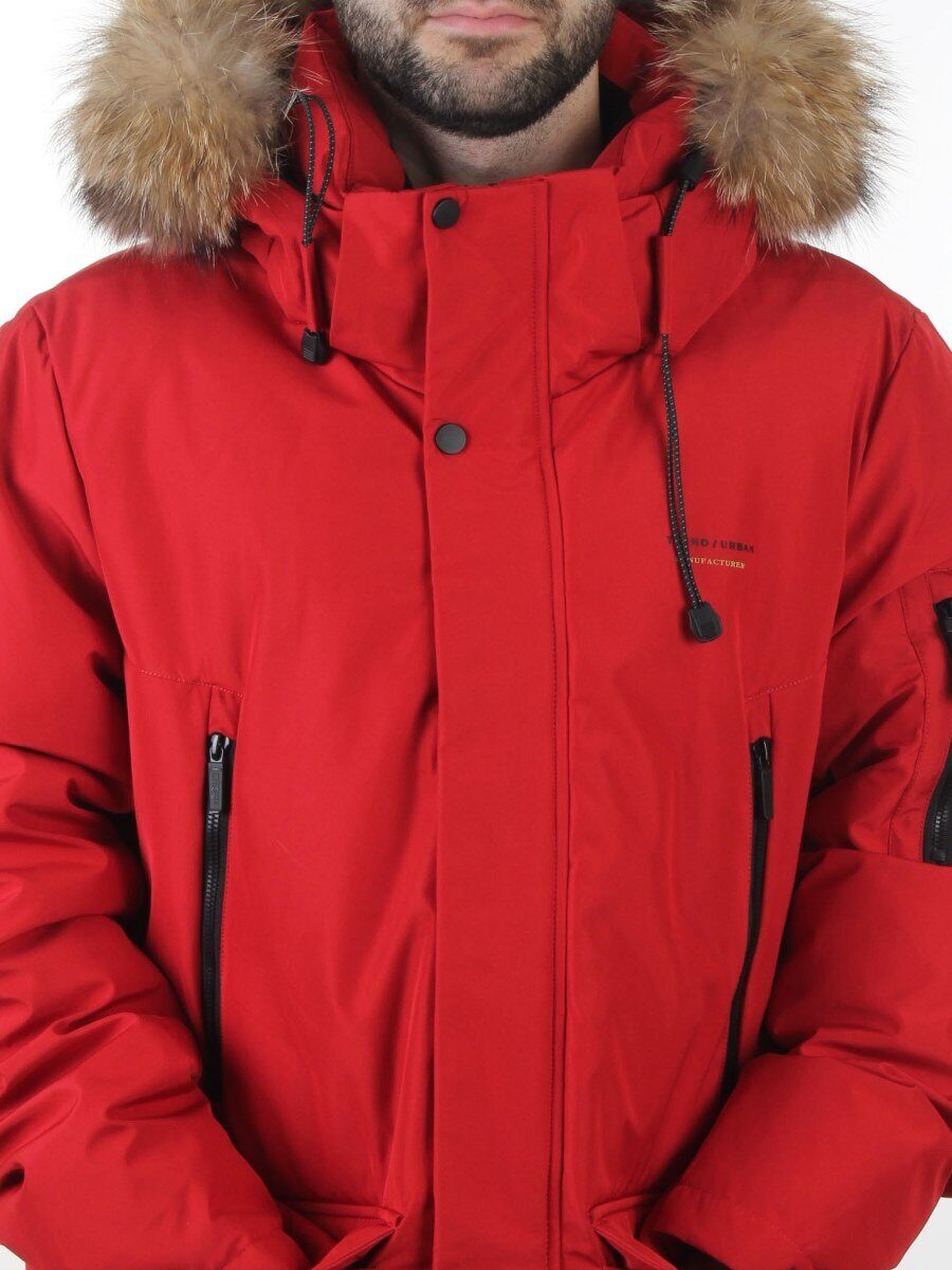 D6940L RED Куртка мужская зимняя