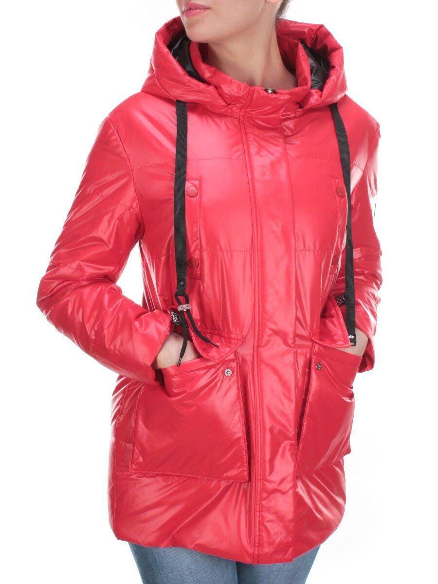8251 RED Куртка демисезонная женская BAOFANI (100 гр. синтепон)