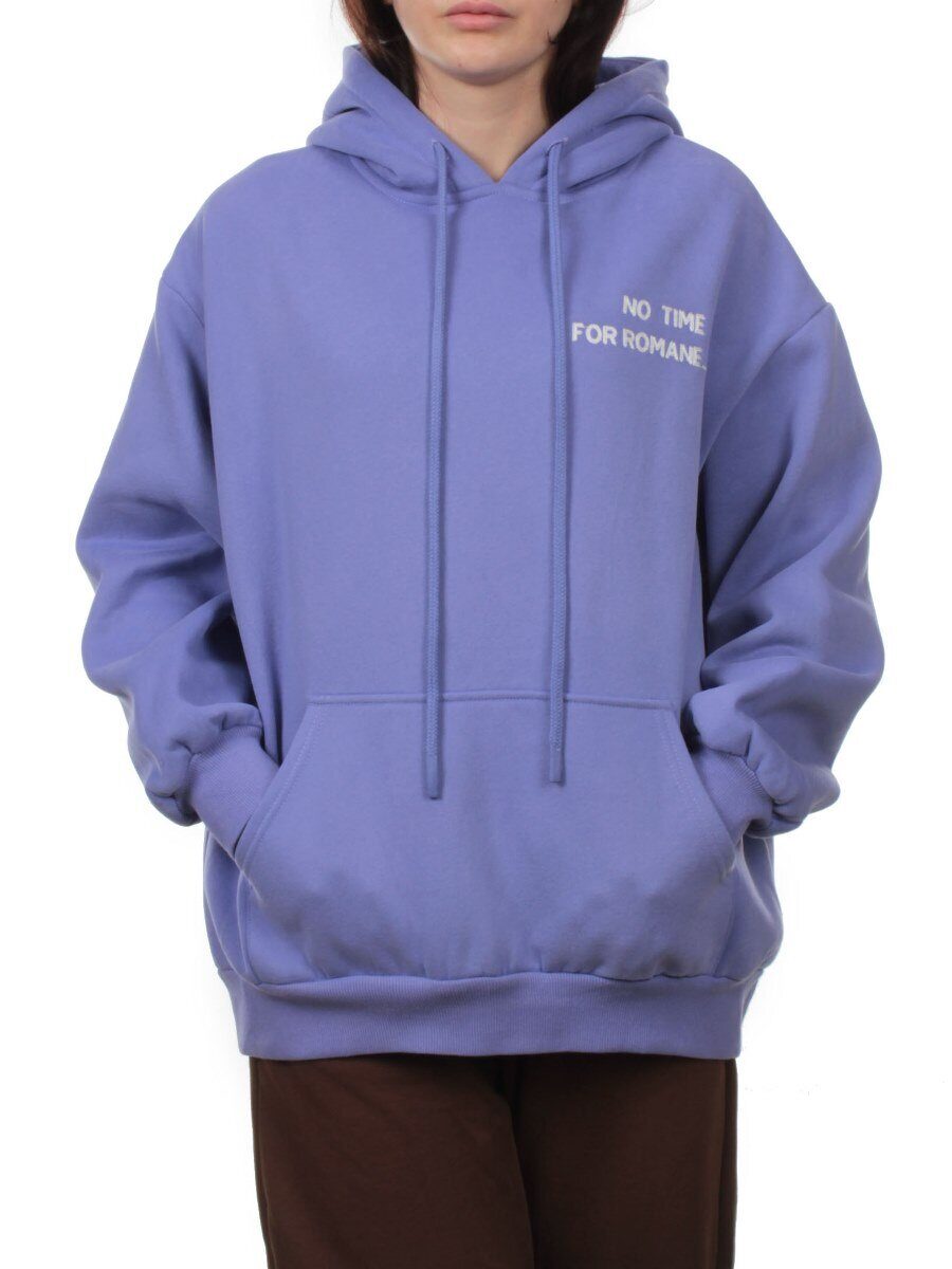 2620 VIOLET Толстовка женская (85% хлопок, 10% полиэстер, 5% спандекс)