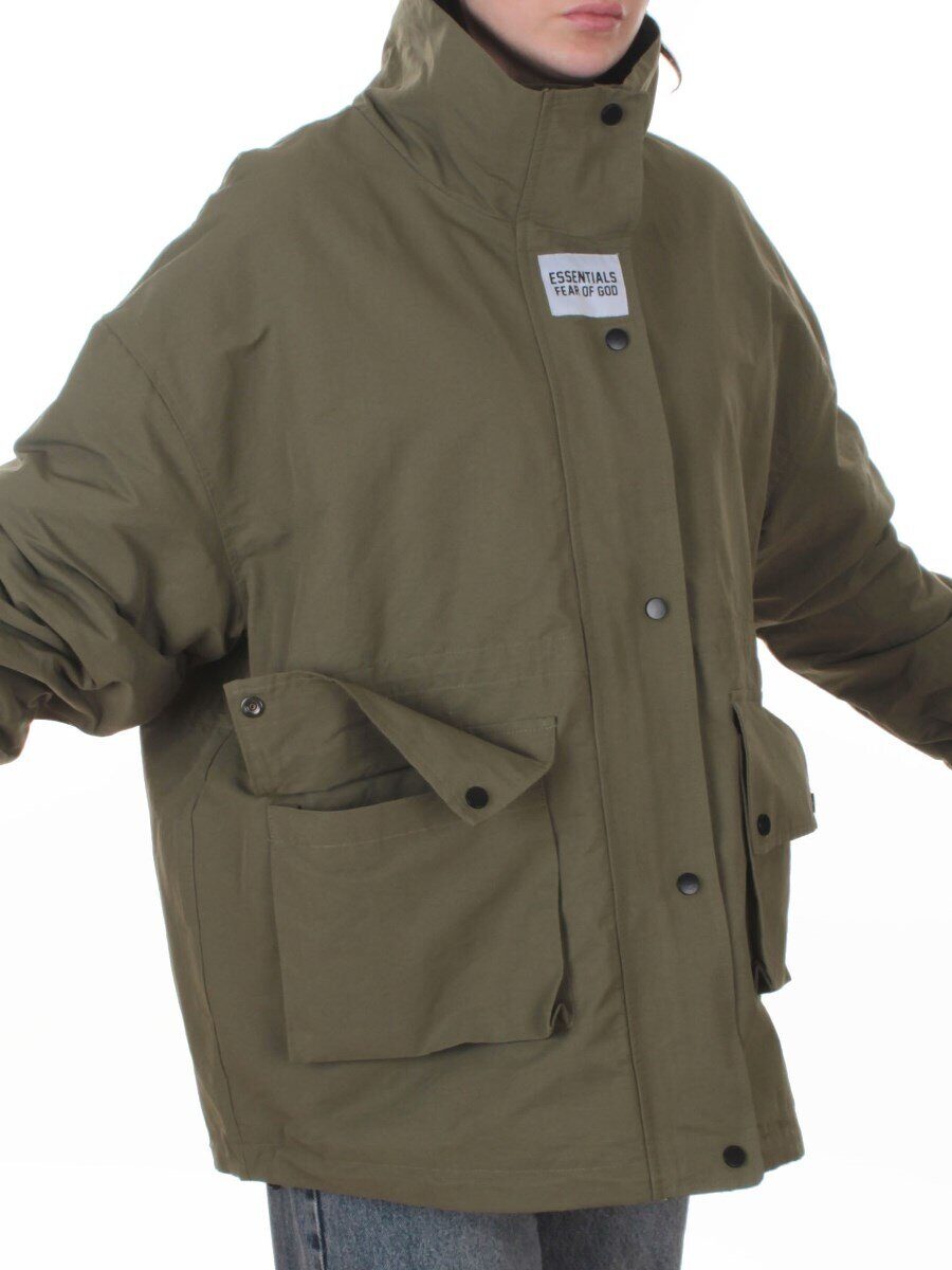 3089 GREEN Куртка демисезонная женская (100 гр. холлофайбер)