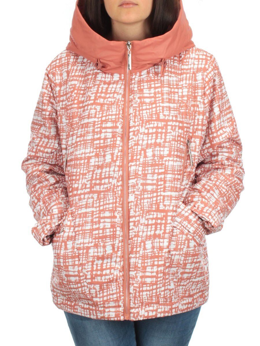 M8517 CORAL Куртка демисезонная женская (100 гр. синтепон) Maria