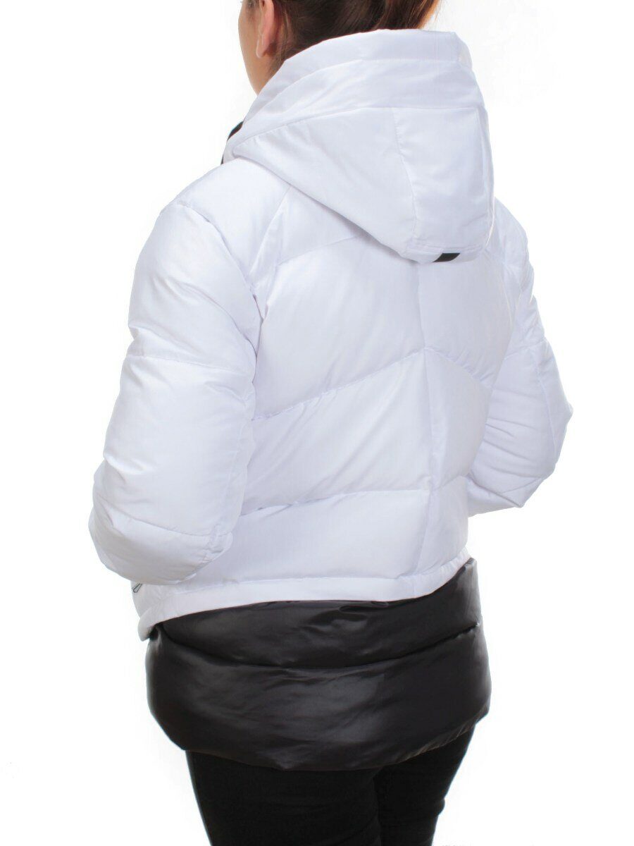 21068 WHITE Куртка зимняя женская FLANCE ROSE (200 гр. холлофайбера)