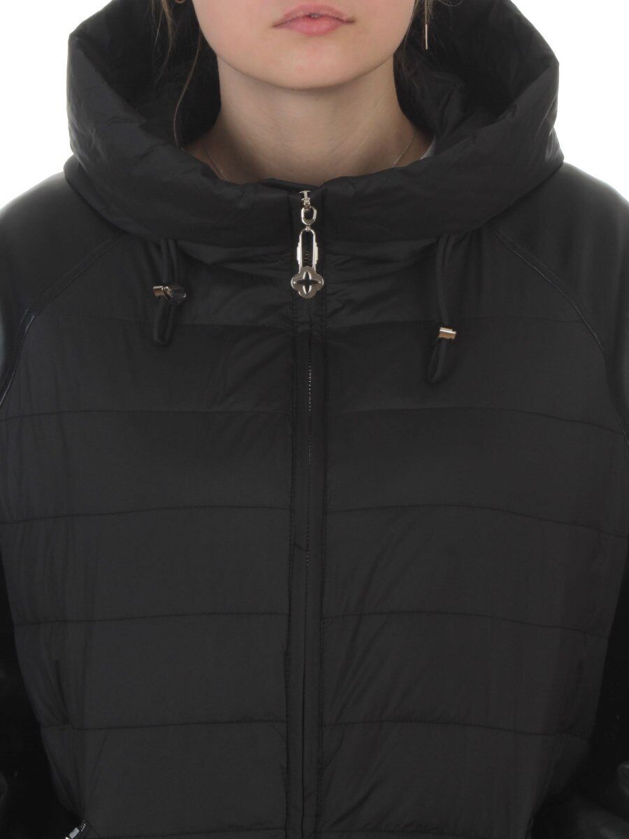 919 BLACK Куртка демисезонная женская (100 гр. синтепон)