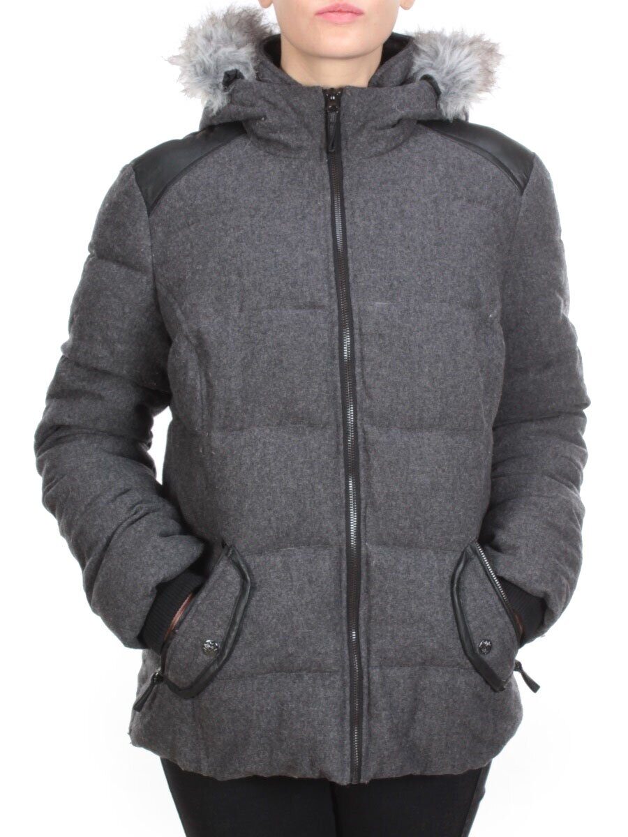 B-21 DARK GRAY Куртка зимняя женская (200 гр. холлофайбера)