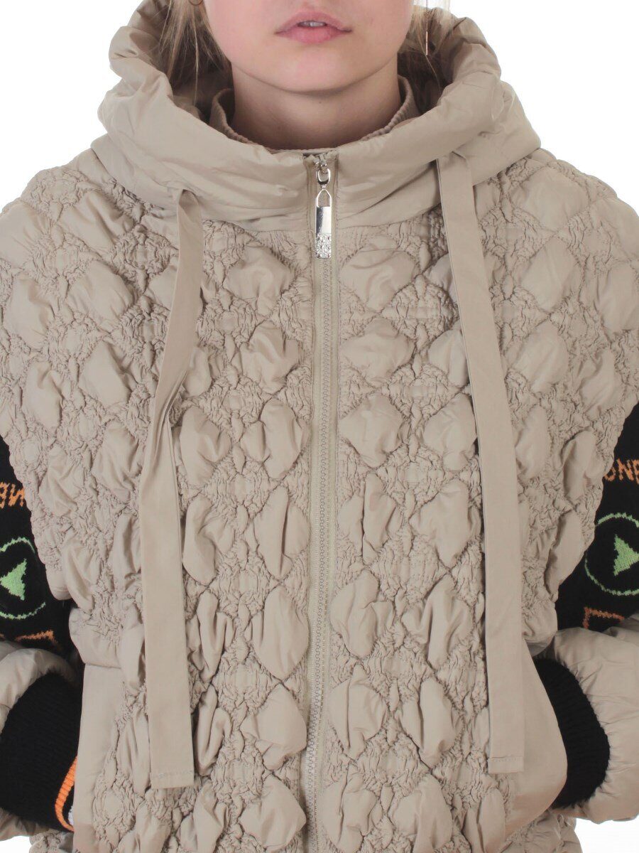 705 BEIGE Куртка демисезонная женская (100 гр. синтепон)