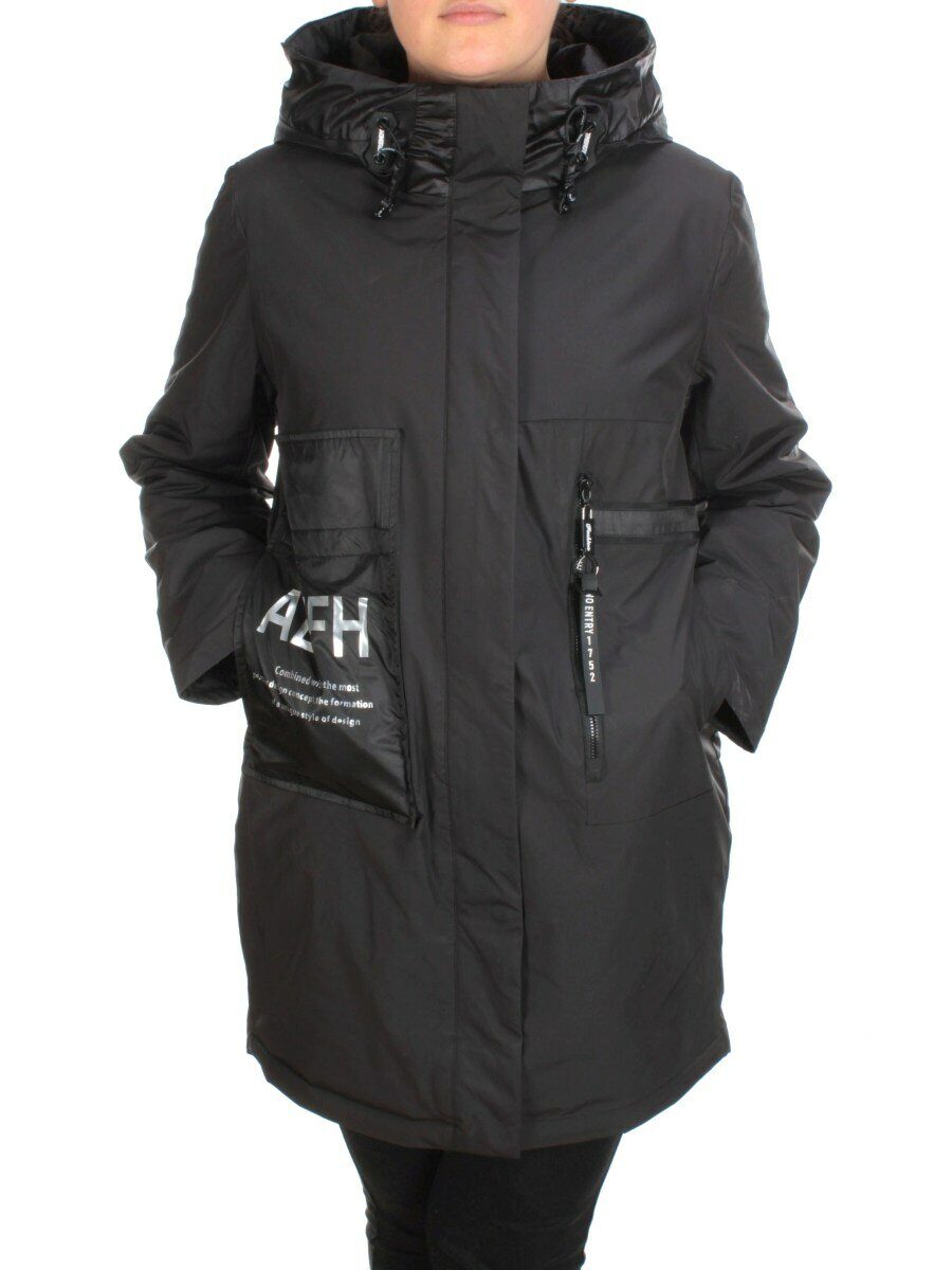 BM-07 BLACK Куртка демисезонная женская (100 гр. синтепон)