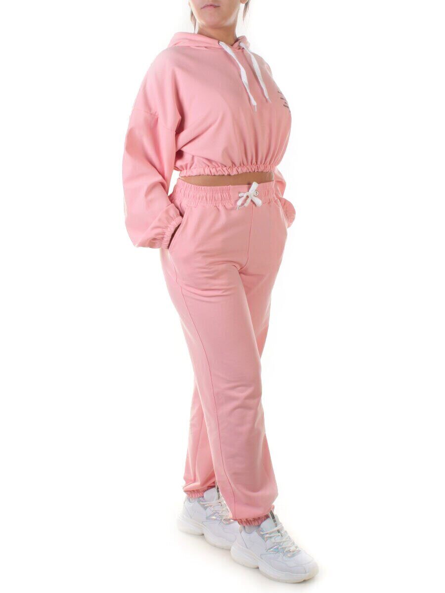 Y303 PEACH Спортивный костюм женский (100% хлопок)