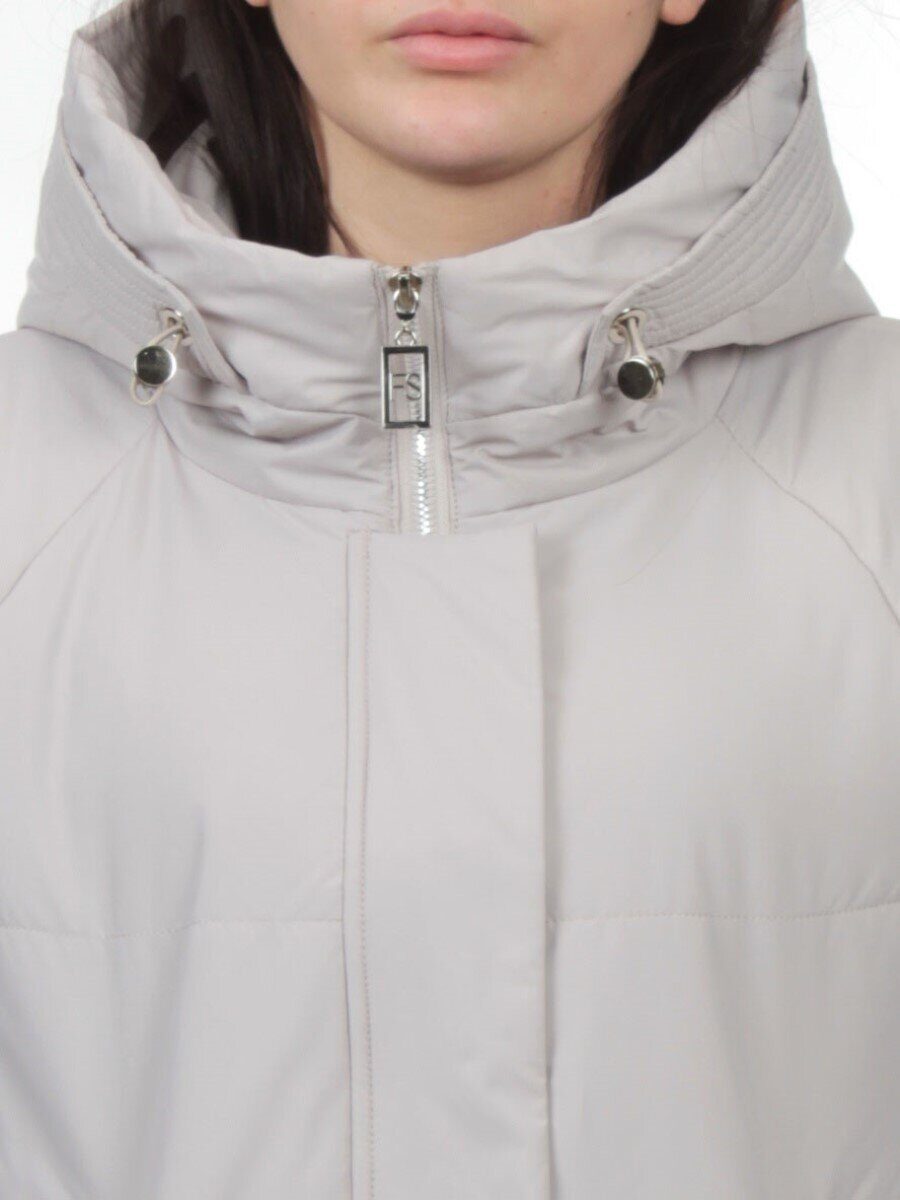 902 GRAY Куртка демисезонная женская (100 гр. холлофайбер)