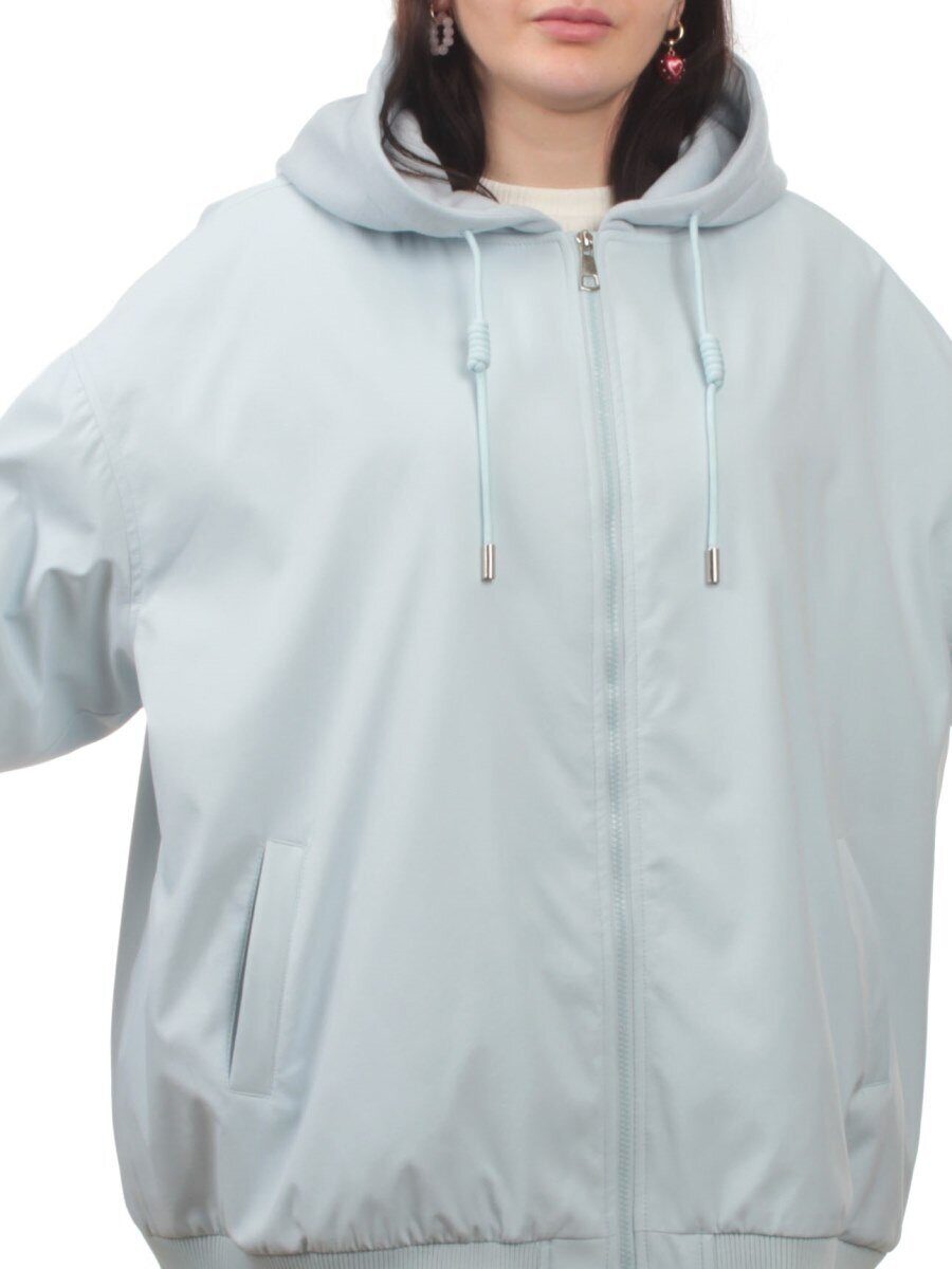 H24-283 LT. BLUE Куртка демисезонная женская (100 гр. синтепон)