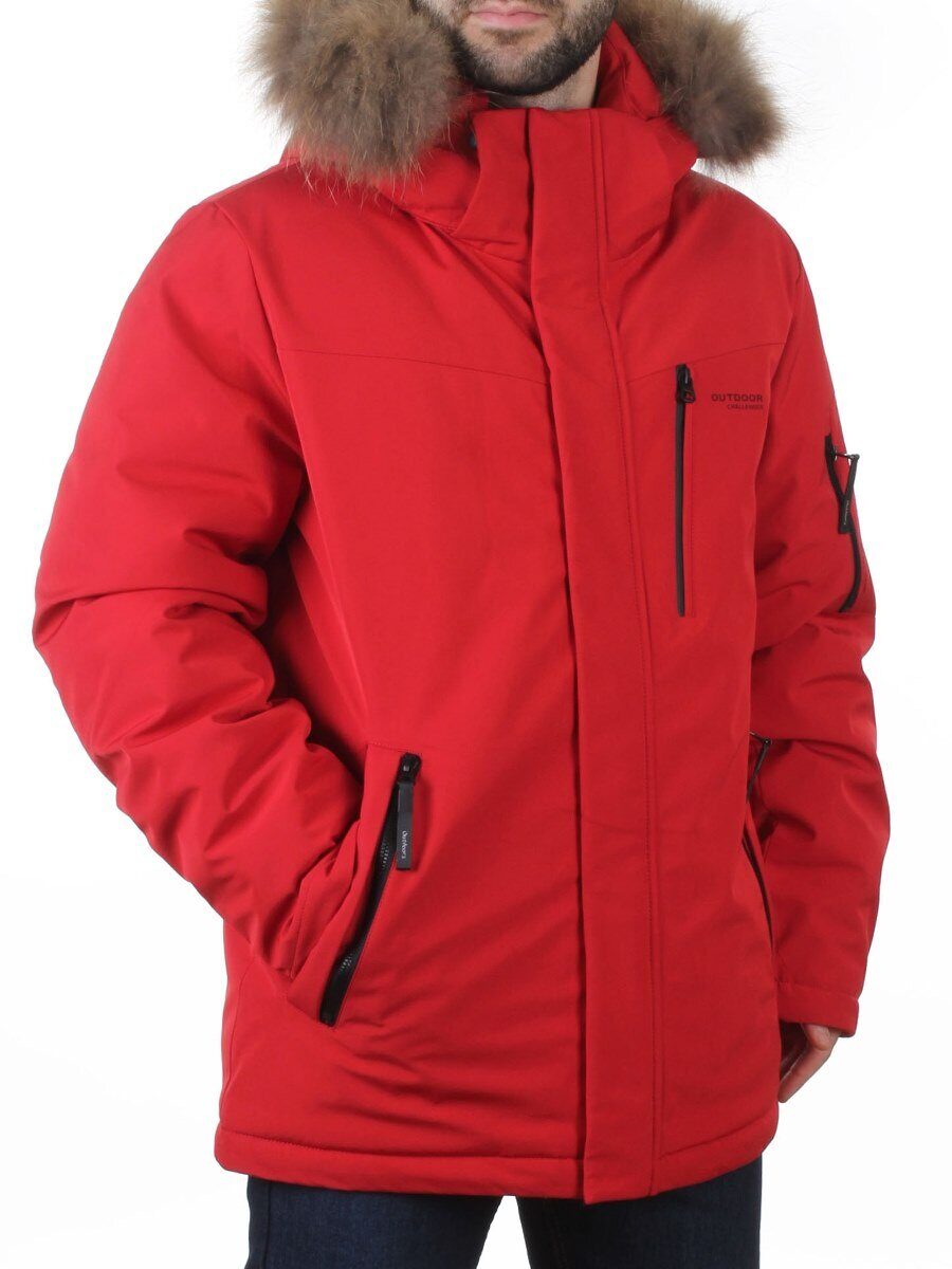 D6529 RED Куртка мужская зимняя