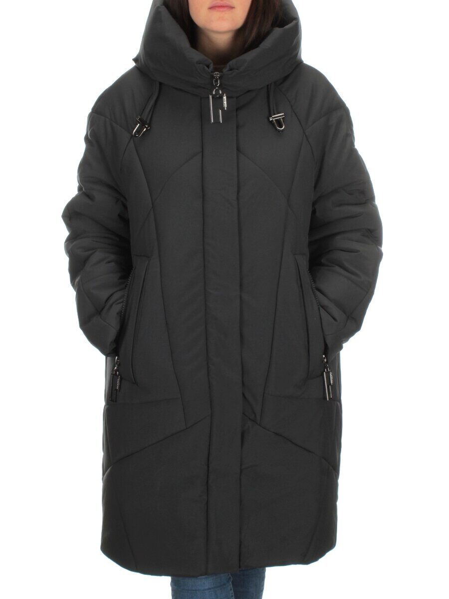 M-9117 DK. GRAY Пальто зимнее женское CORUSKY (верблюжья шерсть)