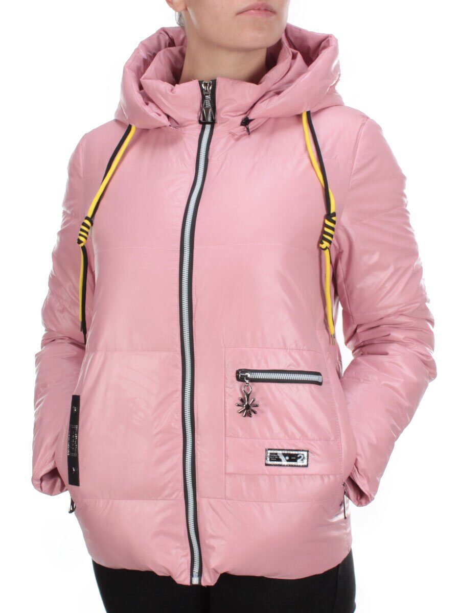 8260 PINK Куртка демисезонная женская BAOFANI (100 гр. синтепон)