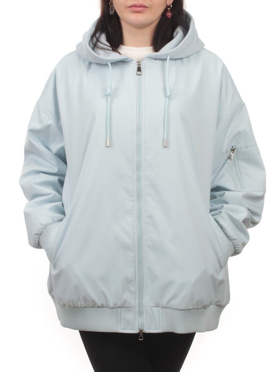 H24-283 LT. BLUE Куртка демисезонная женская (100 гр. синтепон)