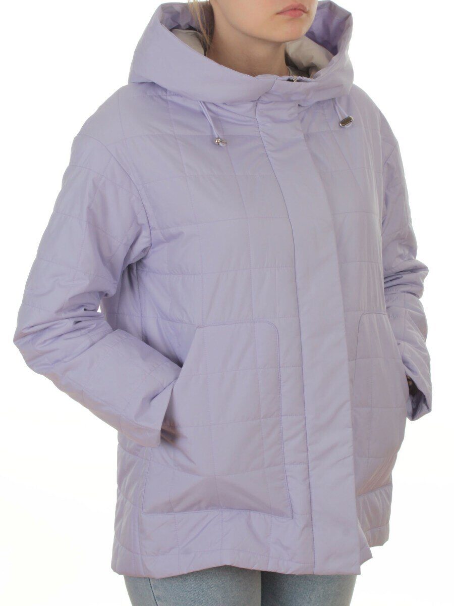 9607 LILAC Куртка стеганная демисезонная женская (100 гр. холлофайбер)