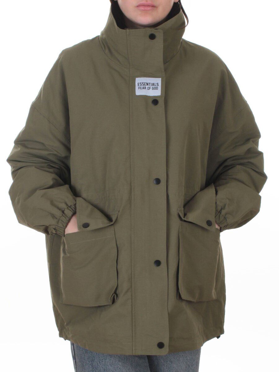3089 GREEN Куртка демисезонная женская (100 гр. холлофайбер)