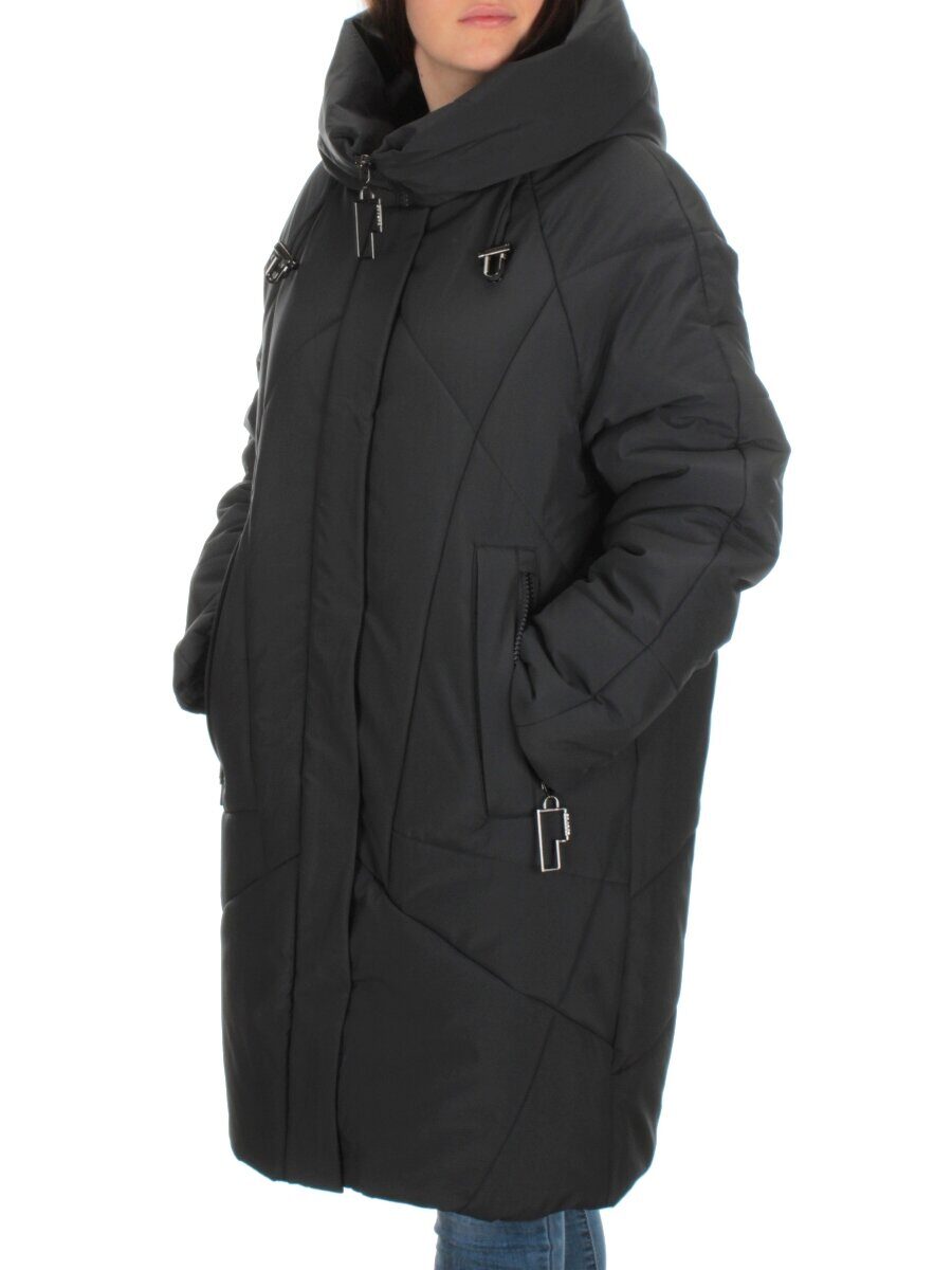 M-9117 DK. GRAY Пальто зимнее женское CORUSKY (верблюжья шерсть)