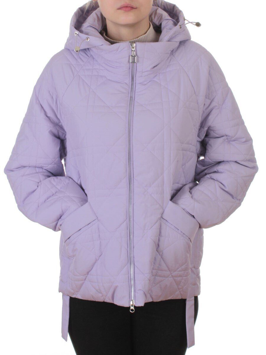 8061 LILAC Куртка стеганная демисезонная женская (100 гр. холлофайбер)