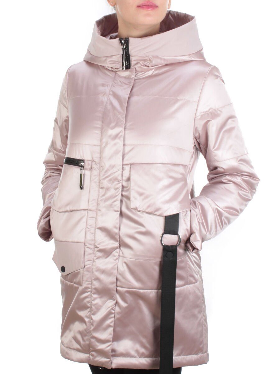 E06 PINK Куртка демисезонная женская (100 гр. синтепон) HOLDLUCK