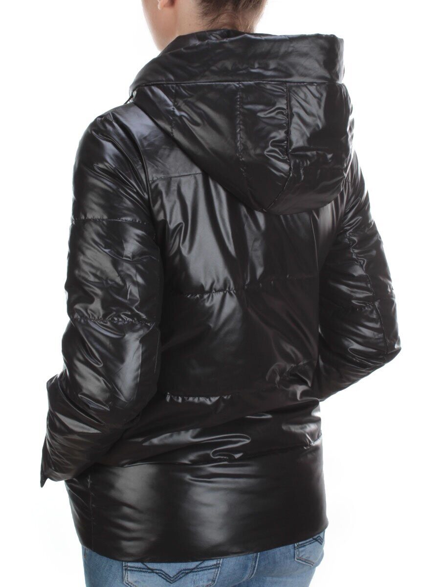 8266 BLACK Куртка демисезонная женская BAOFANI (100 гр. синтепон)