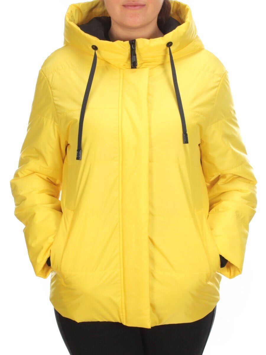 2255 YELLOW Куртка демисезонная женская Flance Rose (100 гр. синтепон)