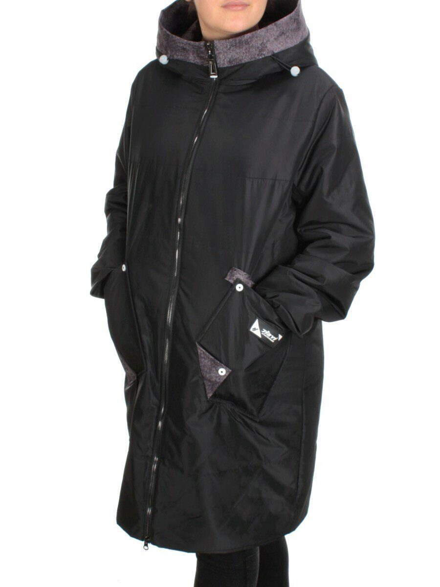 BM-15 BLACK Куртка демисезонная женская (100 гр. синтепон)