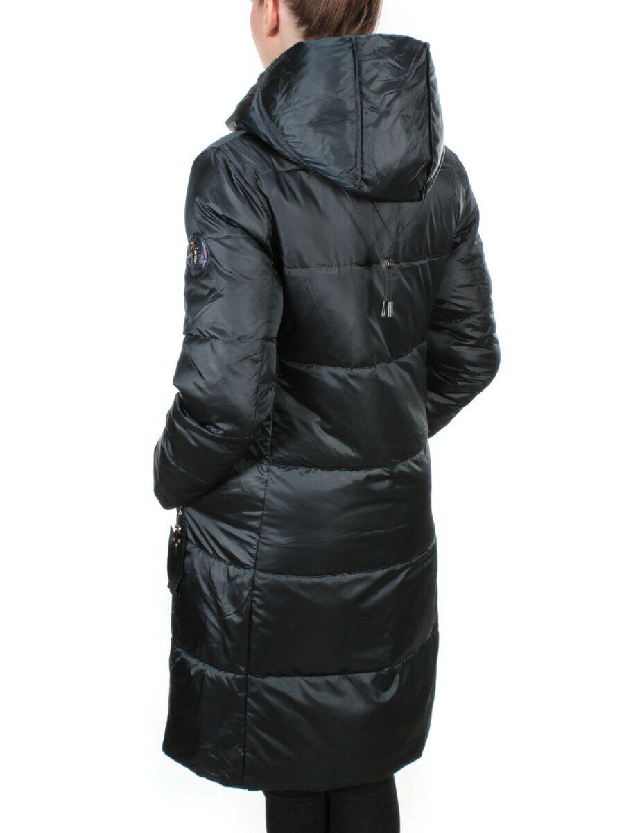 9110 INK BLUE Пальто зимнее женское FLOWERROVE (200 гр. холлофайбера)