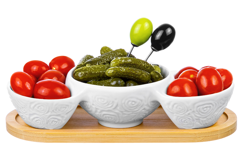 БЫЛО 703 руб! Менажница 22*9,5*5,8 см