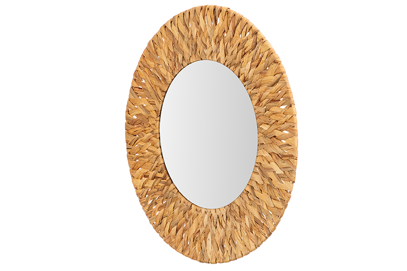 БЫЛО 3861 руб! Зеркало настенное декоративное 60*60*0,7 см, водный гиацинт