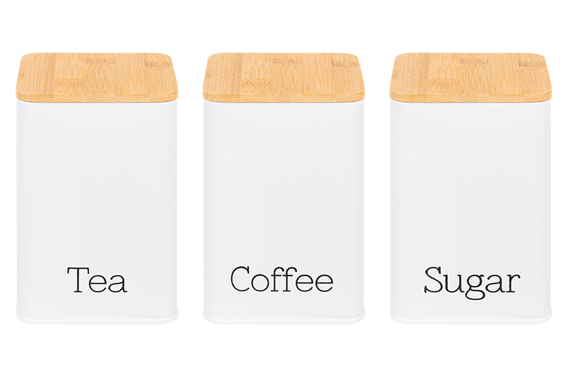 БЫЛО 1647 руб! Набор 3 банок для сыпучих продуктов 1,1 л 9,5*9,5*14,5 см