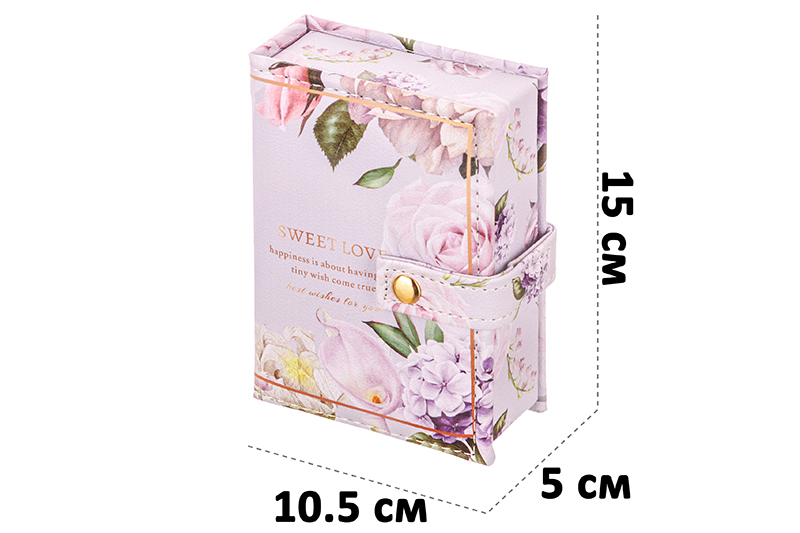 БЫЛО 1276 руб! Шкатулка для украшений 15*10,5*5 см