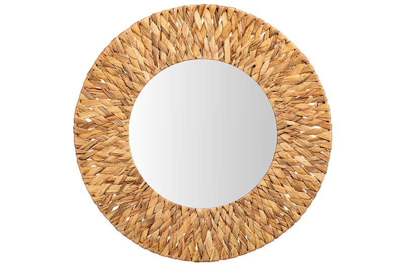 БЫЛО 3861 руб! Зеркало настенное декоративное 60*60*0,7 см, водный гиацинт