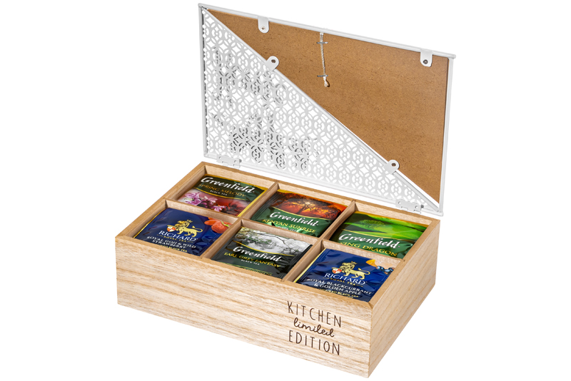 БЫЛО 1032 руб! Органайзер для чайных пакетиков 24*16*8,5 см