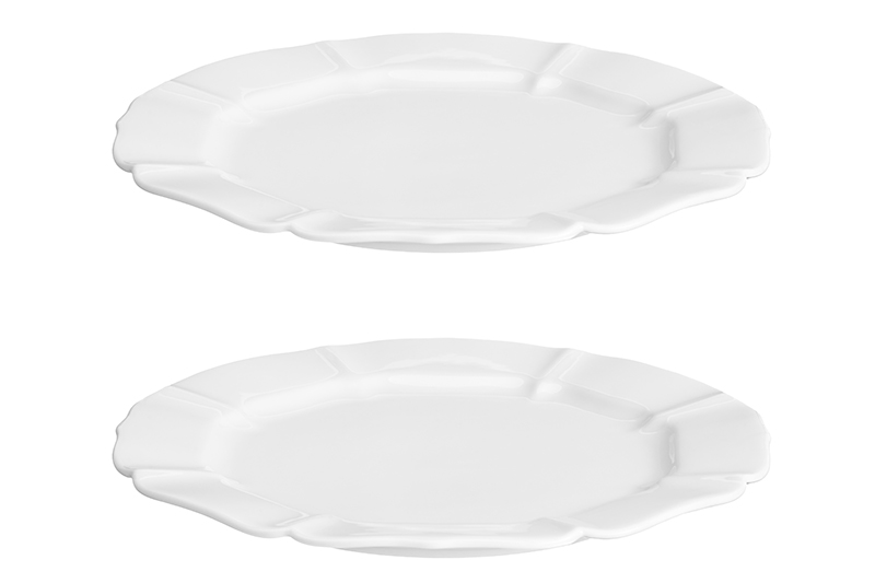 БЫЛО 749 руб! Набор 2 тарелок 20*20*1,5 см