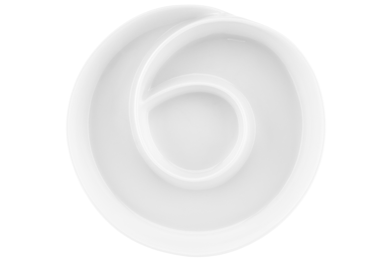 БЫЛО 961 руб! Тарелка сервировочная - менажница 23*23*5 см 450 мл