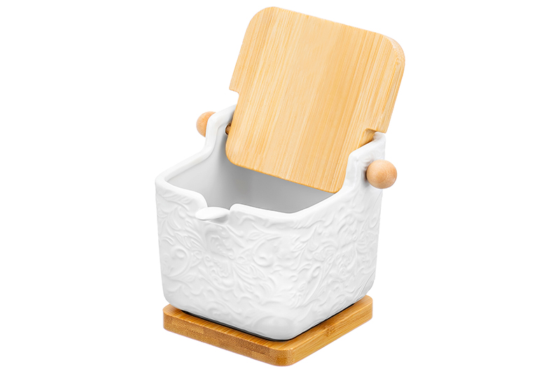 БЫЛО 607 руб! Банка д/сыпучих продуктов 300 мл 12*9*9,5 см