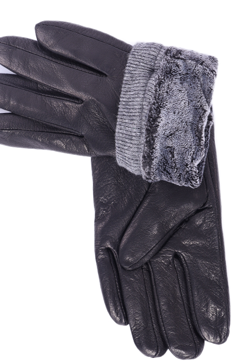 Перчатки муж. Eternal A-01 нат.кожа/плюш