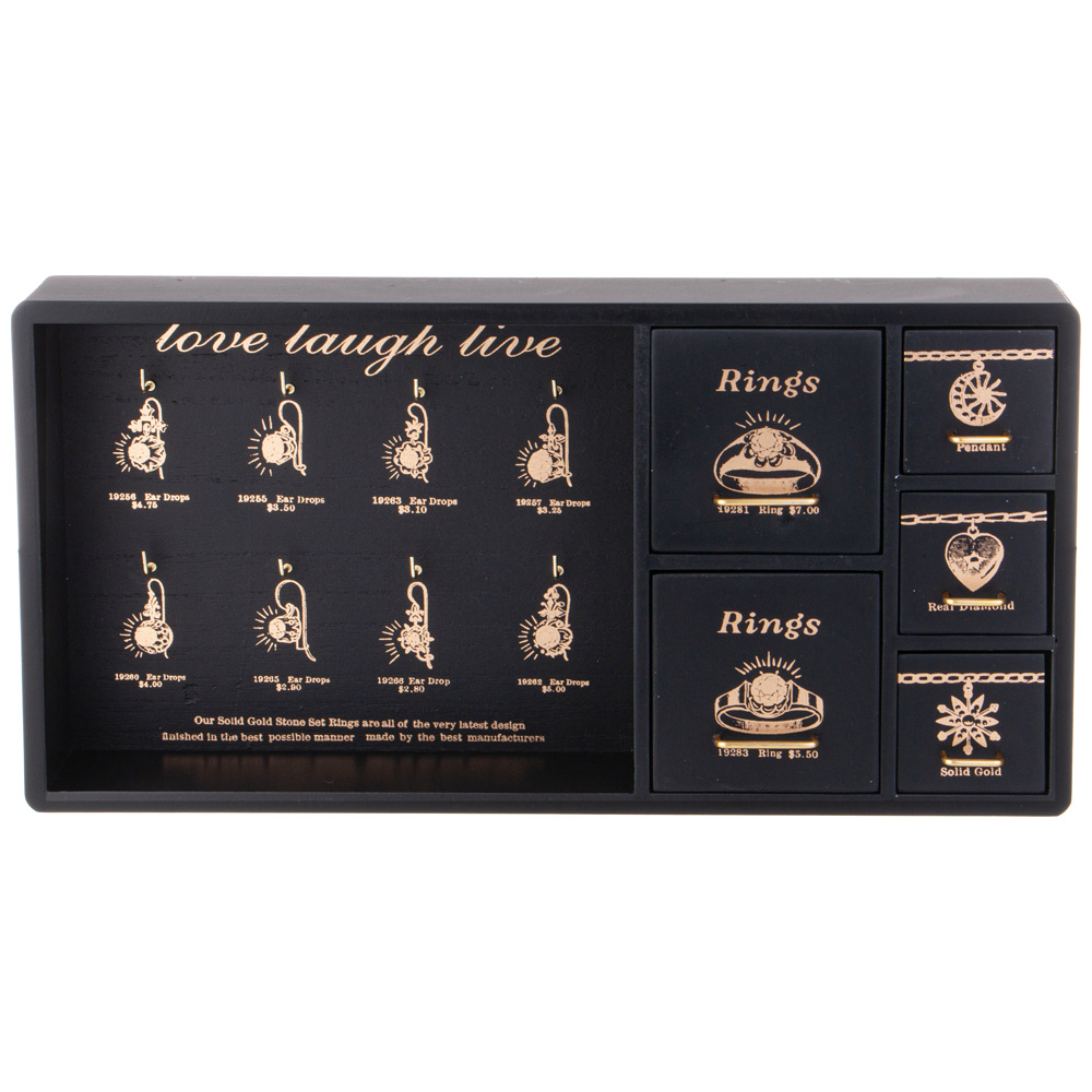 ШКАТУЛКА ДЛЯ УКРАШЕНИЙ 40*8*20,5 СМ