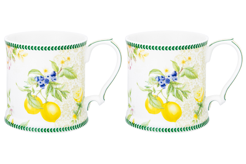 Набор 2 кружек 380 мл 12,3*9*9 см