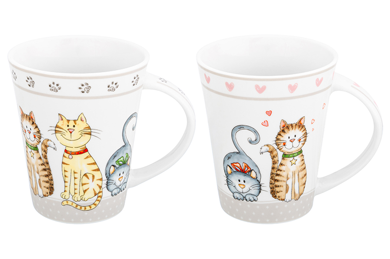 Набор 2 кружек 350 мл 12*9*11 см